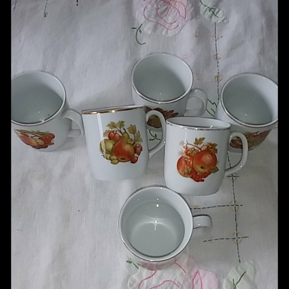 Set of 6 Vintage Bareuther Waldsassen Cups - Picture 2 of 10